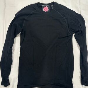 Yohji Yamamoto Black Long Sleeve Men's Shirt